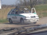obrázek ke článku: Kuriózní maskování policejního vozu při měření  rychlosti