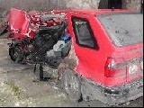 obrázek ke článku: Řidič Felicie nepřežil střet s traktorem