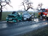 obrázek ke článku: Srážka dvou vozidel na zledovatělé silnici