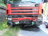 obrázek ke článku: Vybráno z archivu – Dopravní nehoda - Škoda Felicia versus – tahač Scania
