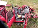 obrázek ke článku: Dopravní nehoda při které došlo ke střetu Felicie a kamiónu s návěsem