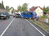 obrázek ke článku: Čelní střet Audi a dodávky Peugot v Doudlebách nad Orlicí