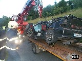 obrázek ke článku: Vysoká rychlost a následný smyk příčinou autonehody ve Vysokém nad Jizerou