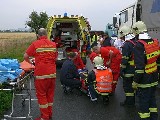obrázek ke článku: Těžká autonehoda – Liazka zdemolovala maličký Fiat 126 u Holešova