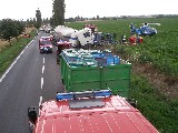 obrázek ke článku: Hromadná dopravní nehoda 24. července 2008 u obce Holohlavy na Královehradecku