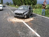 obrázek ke článku: Hromadná dopravní nehoda 24. července 2008 u obce Holohlavy na Královehradecku