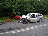 obrázek ke článku: Dva mrtví a dva těžce zranění při dopravní nehodě na Královehradecku
