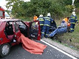 obrázek ke článku: Další oběť dopravní nehody po srážce dvou Škodovek – foto+video