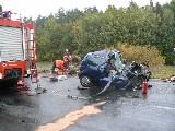 obrázek ke článku: Čelní střet s míchačkou betonu na Tachovsku nepřežila mladá řidička