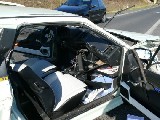 obrázek ke článku: Video - smrtelná autonehoda na silnici I/7 u odbočky na Slaný