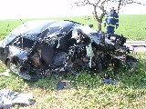 obrázek ke článku: Dopravní nehody – Velikonoce 2009 – Smrt spolujezdce u obce Všechovice
