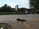 obrázek ke článku: Motorkář předjížděl zprava a střetl se s traktorem