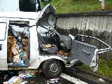 obrázek ke článku: Tragická čelní srážka dodávky  a kamionu ve Vsetíně