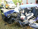 obrázek ke článku: Následky tragické dopravní nehody u Mšece