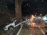 obrázek ke článku: Následky smrtelné dopravní nehody u Jaroměře