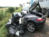 obrázek ke článku: Řidič Porsche zahynul následkem dopravní nehody u obce Ješín