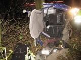 obrázek ke článku: Vozidlo se rozpůlilo při dopravní nehodě u obce Práče