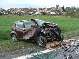 obrázek ke článku: Tragický čelní střet dvou osobních vozidel na plzeňsku