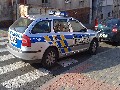 obrázek ke článku: Parkování policejního vozu na přechodu pro chodce v Ústí nad Labem